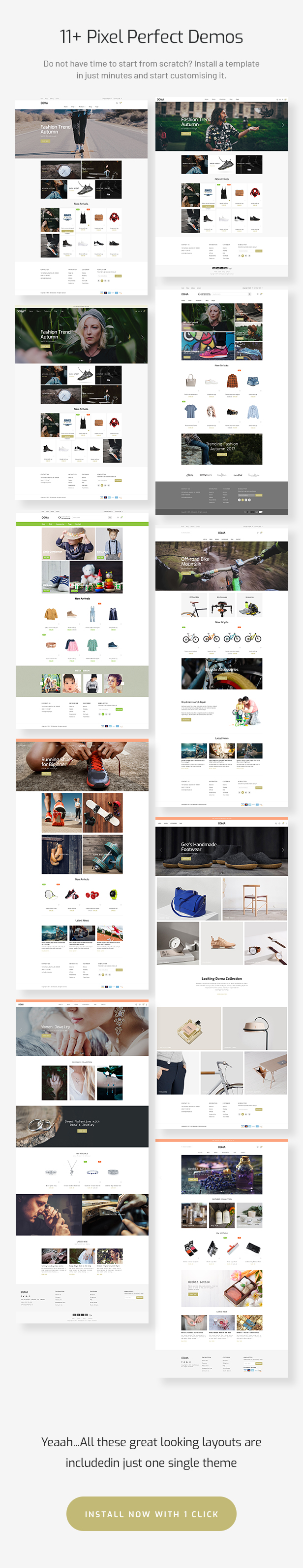 Doma - Ultimate Multi Language Shopify Theme Section Ready - 6