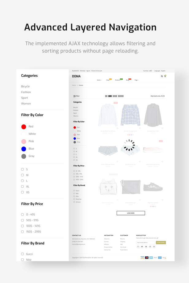 Doma - Ultimate Multi Language Shopify Theme Section Ready - 15
