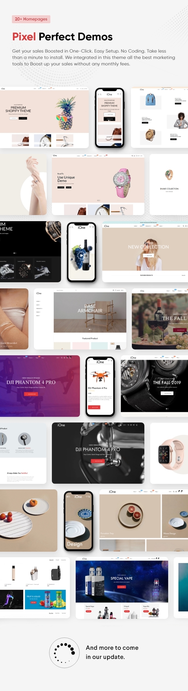 iOne - Drag & Drop Minimal Responsive Shopify Theme - 4