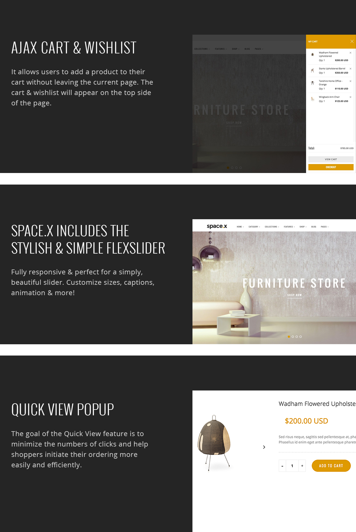 Space - Minimal Furniture Interior Decor Architecture Shopify Theme - 7