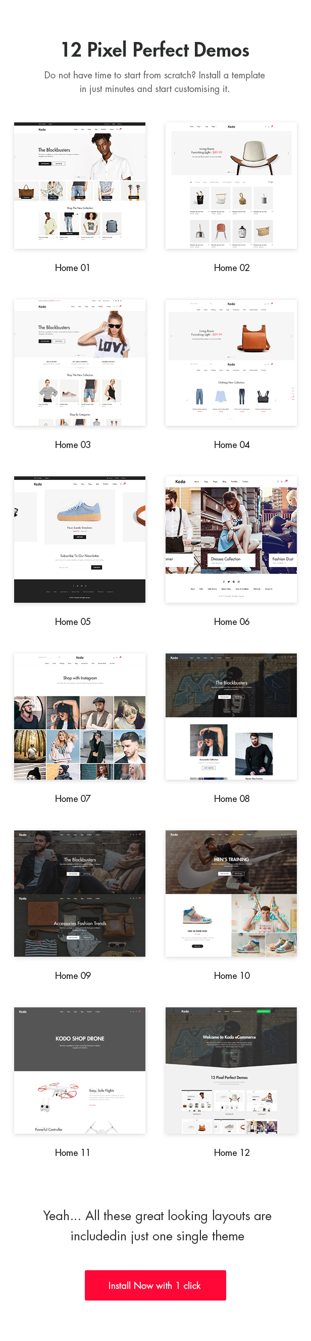 Kodo - Minimal Responsive WooCommerce Theme - 4